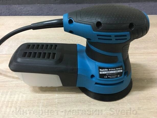 Ексценрикова шліфмашинка Makita BO5031K 125 круг 350 ВТ гарантія 1 рік від компанії Интернет-магазин "Sverlo" - фото 1