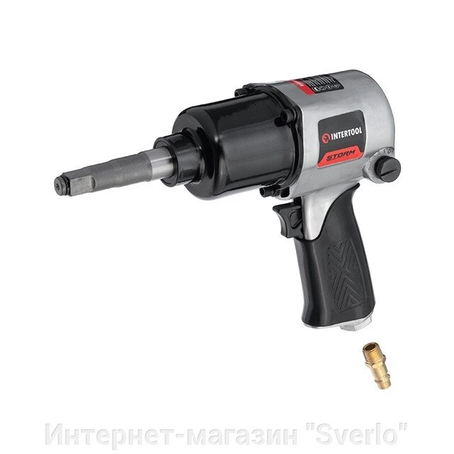 Гайковерт пневматичний, 1/2", 576 Нм., професійний, 7500 об/хв. INTERTOOL PT-1103 від компанії Интернет-магазин "Sverlo" - фото 1