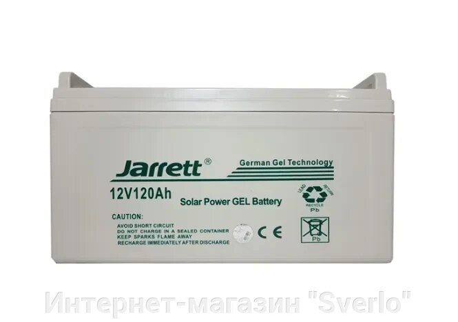 Гелевий акумулятор Jarrett GEL Battery 120 Ah 12V від компанії Интернет-магазин "Sverlo" - фото 1