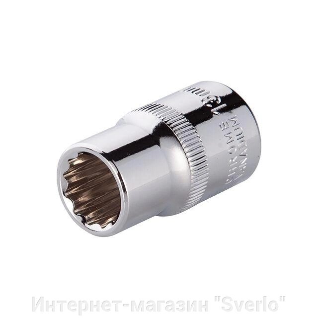 Головка дванадцятигранна 1/2", 13 мм INTERTOOL ET-0213 від компанії Интернет-магазин "Sverlo" - фото 1