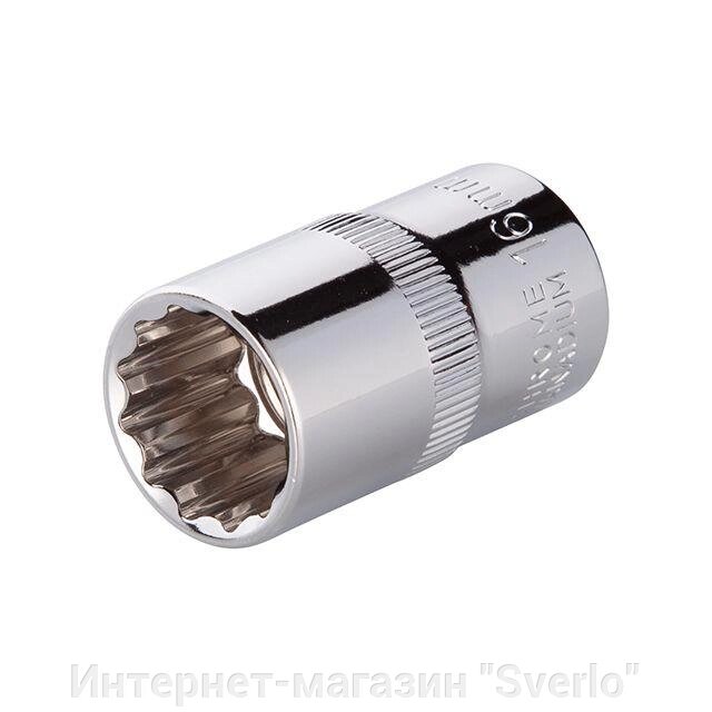 Головка дванадцятигранна 1/2", 16 мм INTERTOOL ET-0216 від компанії Интернет-магазин "Sverlo" - фото 1