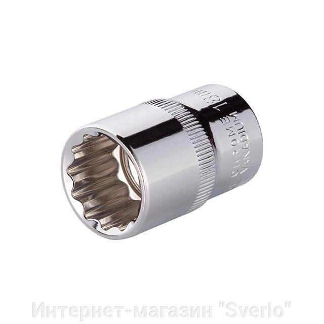 Головка дванадцятигранна 1/2", 18 мм INTERTOOL ET-0218 від компанії Интернет-магазин "Sverlo" - фото 1