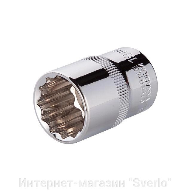 Головка дванадцятигранна 1/2", 19 мм INTERTOOL ET-0219 від компанії Интернет-магазин "Sverlo" - фото 1