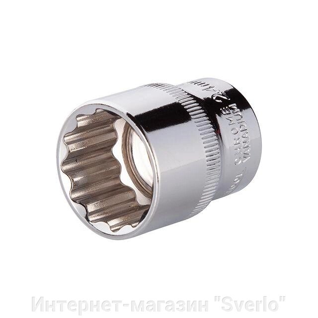 Головка дванадцятигранна 1/2", 24 мм INTERTOOL ET-0224 від компанії Интернет-магазин "Sverlo" - фото 1