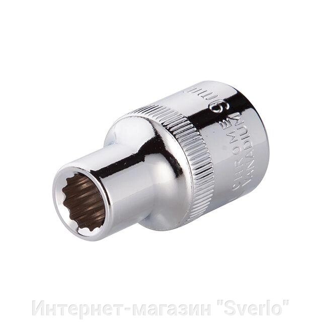 Головка дванадцятигранна 1/2", 9 мм INTERTOOL ET-0209 від компанії Интернет-магазин "Sverlo" - фото 1