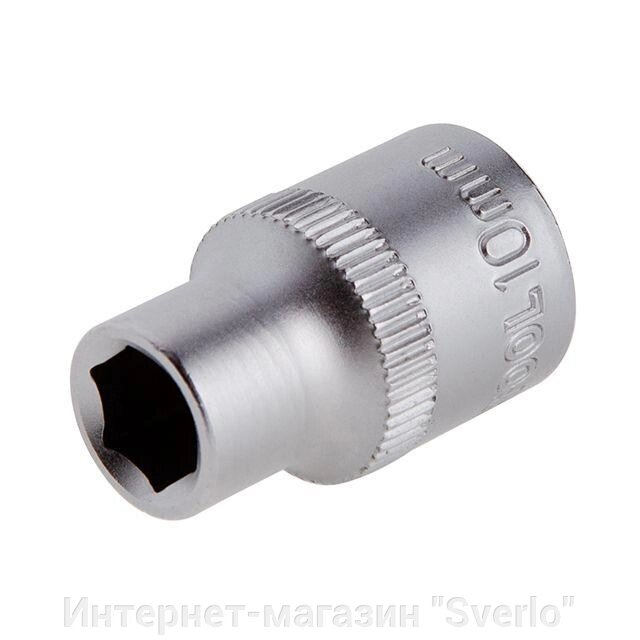 Головка шестигранна 1/2", 10 мм*38 мм INTERTOOL ET-2010 від компанії Интернет-магазин "Sverlo" - фото 1