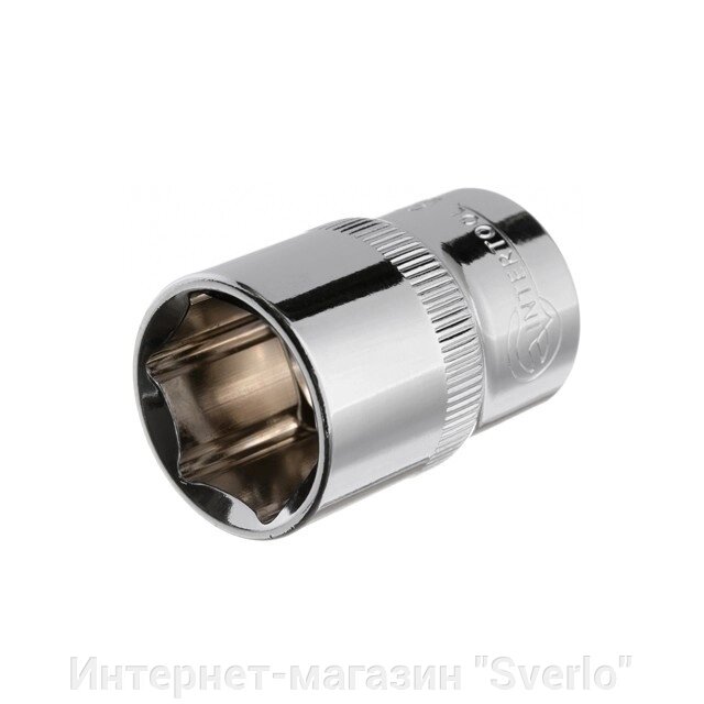 Головка шестигранна 1/2", 19 ммx38 мм Cr-V INTERTOOL ET-0019 від компанії Интернет-магазин "Sverlo" - фото 1