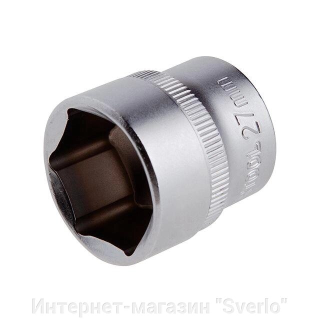 Головка шестигранна 1/2", 27 мм*42 мм INTERTOOL ET-2027 від компанії Интернет-магазин "Sverlo" - фото 1