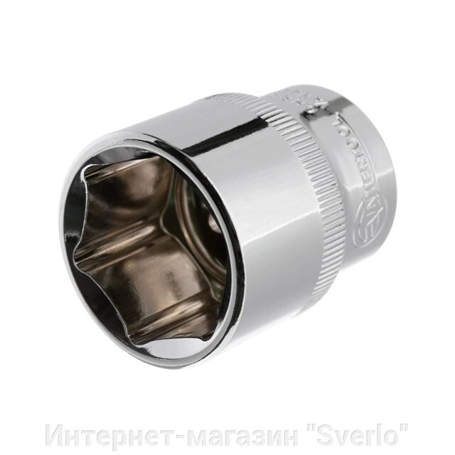 Головка шестигранна 1/2", 27 ммx42 мм Cr-V INTERTOOL ET-0027 від компанії Интернет-магазин "Sverlo" - фото 1