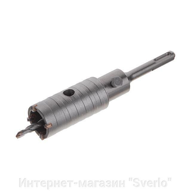 Комплект: свердло корончасте для бетону 36 мм+Перехідник SDS Plus 100 мм INTERTOOL SD-7036 від компанії Интернет-магазин "Sverlo" - фото 1