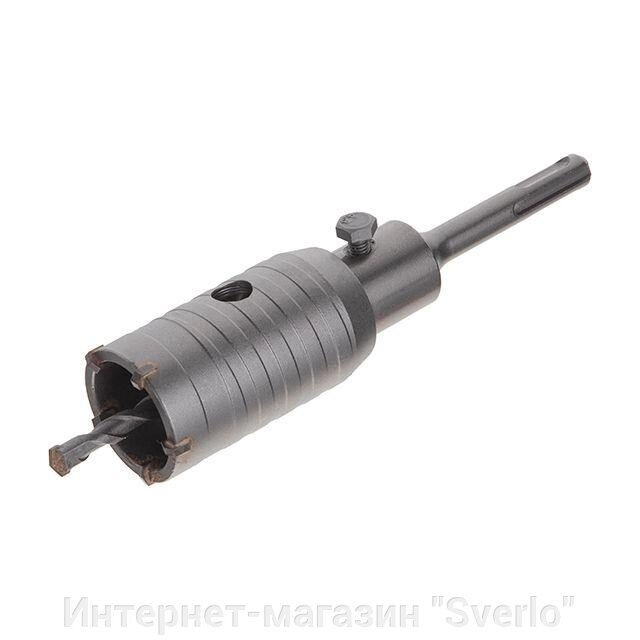 Комплект: свердло корончасте для бетону 40 мм+Перехідник SDS Plus 100 мм INTERTOOL SD-7040 від компанії Интернет-магазин "Sverlo" - фото 1