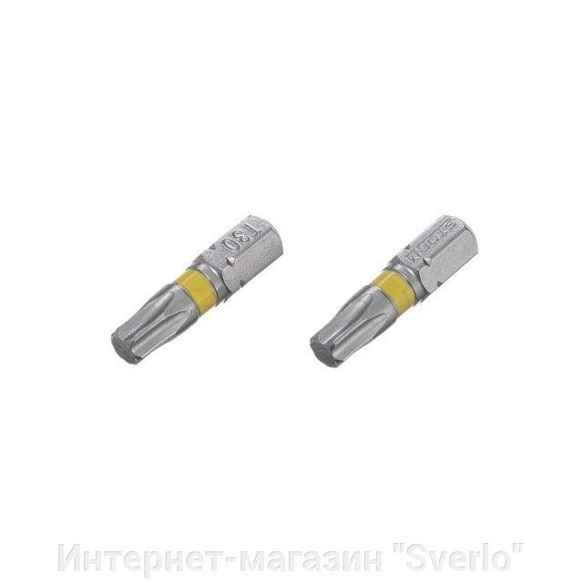 Комплект викруткових насадок Torx T30 1/4" * 25 мм, S2, пак. 2 шт., STORM INTERTOOL VT-0226 від компанії Интернет-магазин "Sverlo" - фото 1