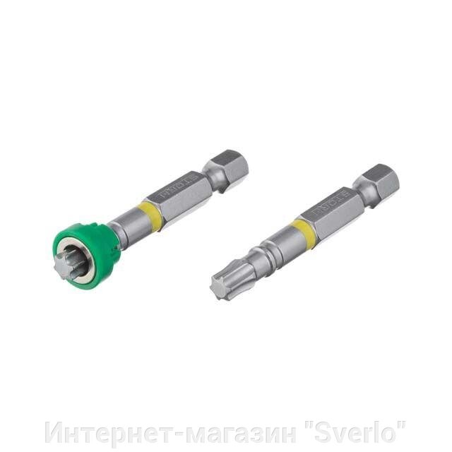 Комплект викруткових насадок Torx з обмежувачем T30 1/4"*50 мм, S2, пак. 2 шт., STORM INTERTOOL VT-0232 від компанії Интернет-магазин "Sverlo" - фото 1