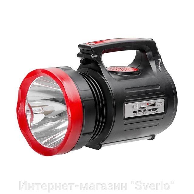 Ліхтар акумуляторний 1LED 5W + 22 SMD INTERTOOL LB-0104 від компанії Интернет-магазин "Sverlo" - фото 1