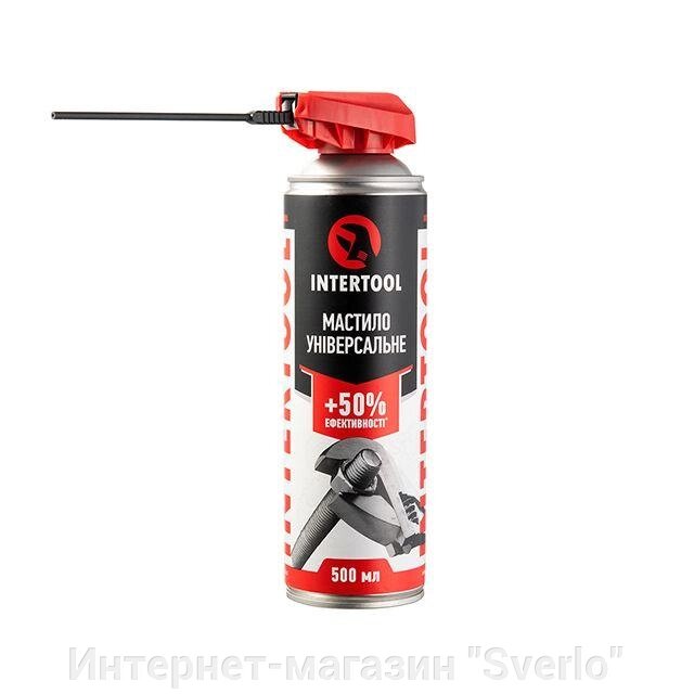 Мастило універсальне Prof, аерозоль 500 мл INTERTOOL FS-4000 від компанії Интернет-магазин "Sverlo" - фото 1