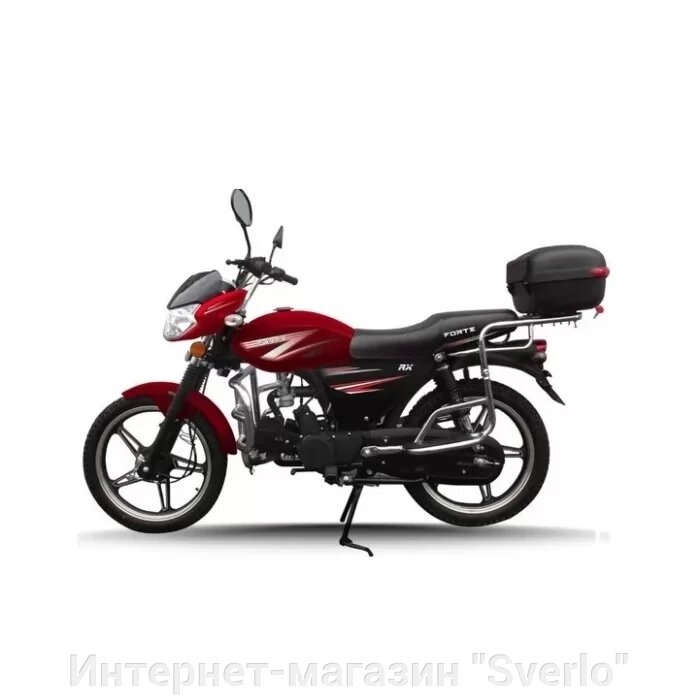 Мотоцикл NEW FT125-RX червоний Forte від компанії Интернет-магазин "Sverlo" - фото 1