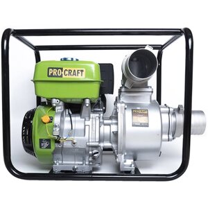 Мотопомпа бензинова PRO-CRAFT WP30 UNIVERSAL (Висока продуктивність, низька витрата палива)