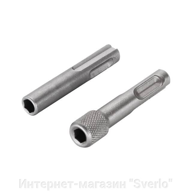 Набір адаптерів SDS plus під перфоратор для біт 1/4", Impact INTERTOOL SD-0433 від компанії Интернет-магазин "Sverlo" - фото 1