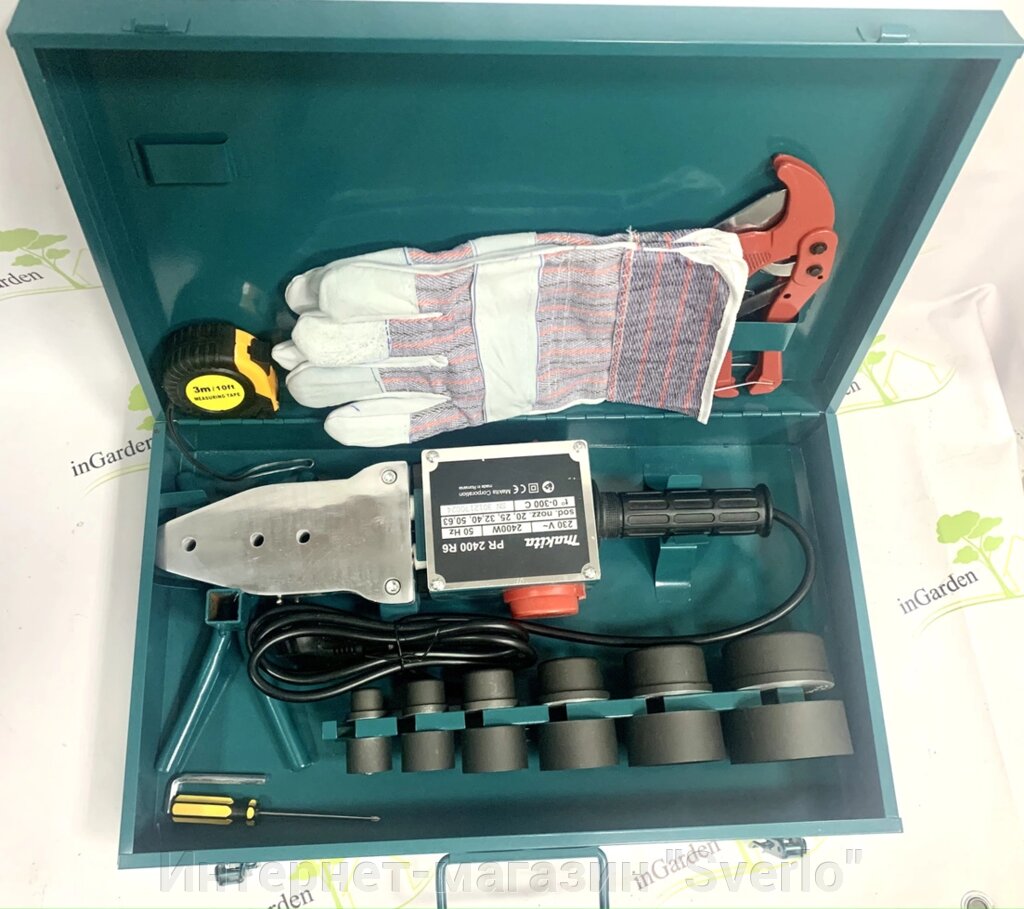 Паяльник для пластикових труб Makita PR2400R6 ГАРАНТІЯ 12 міс Румунія від компанії Интернет-магазин "Sverlo" - фото 1