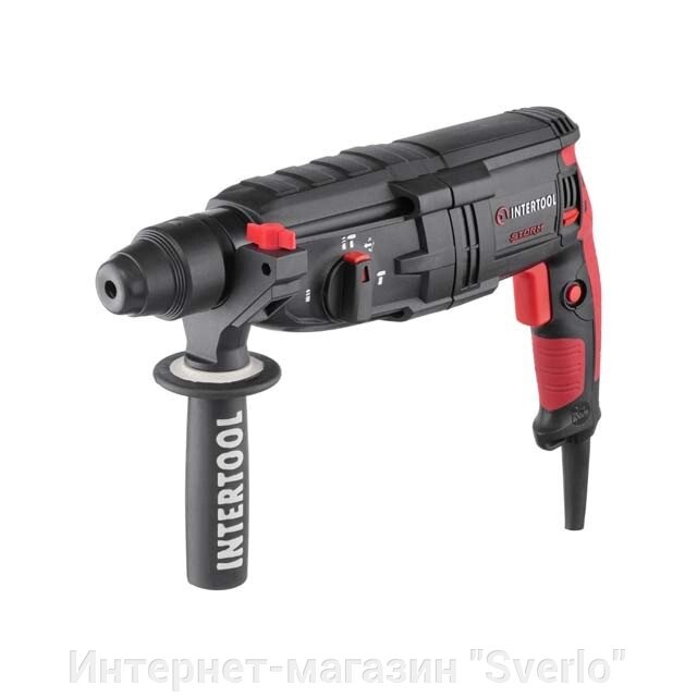 Перфоратор 1000 Вт, 3.2 Дж, 0-1300 об./хв, 0-5100 уд./хв, 3 режими INTERTOOL WT-0170 від компанії Интернет-магазин "Sverlo" - фото 1