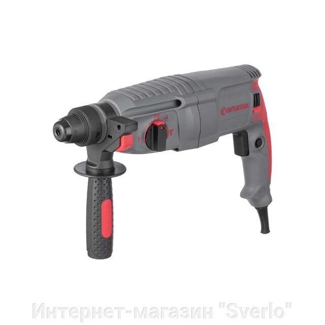 Перфоратор 850 Вт, 3.2 Дж, 0-900 об./хв, 0-4400 уд./хв, 3 режими, SDS plus INTERTOOL DT-0180 від компанії Интернет-магазин "Sverlo" - фото 1