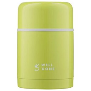 Термос харчовий 600 мл Well Done WD-7016G Green N