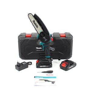 Ланцюгова міні пила Makita DUC155HN 24V, 5Аh, для обрізки дерев, для дачі та саду з автоматичним мастилом ланцюга