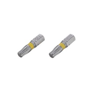 Комплект викруткових насадок Torx T30 1/4" * 25 мм, S2, пак. 2 шт., STORM INTERTOOL VT-0226