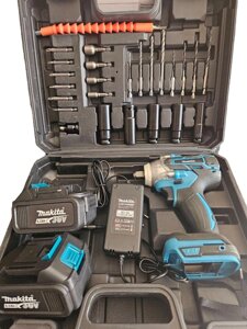 Акумуляторний гвинтоверт-гайковерт Makita DWT 301 (36V, 6AH) 2 в 1 Макіта