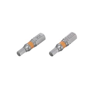 Комплект викруткових насадок Hex H4.0 1/4" * 25 мм, S2, пак. 2 шт., STORM INTERTOOL VT-0227