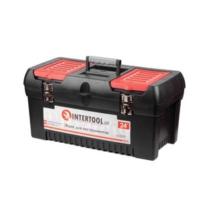 Ящик для інструментів із металевими замками INTERTOOL BX-1024