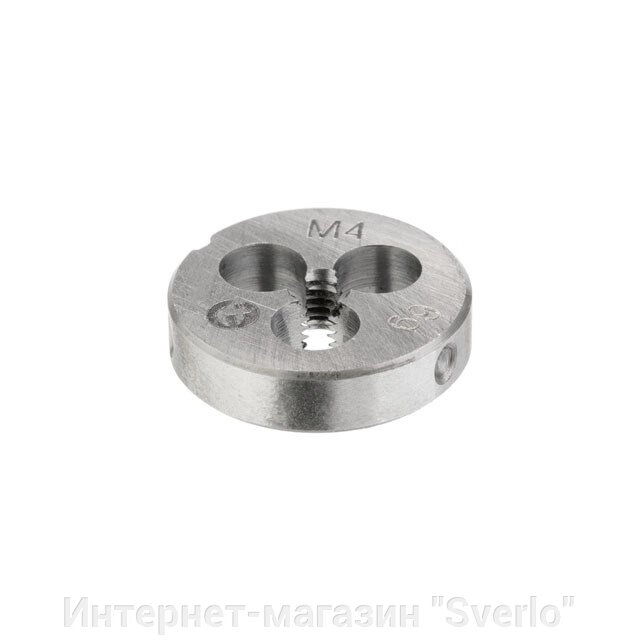 Плашка M 4x0,7 мм INTERTOOL SD-8210 від компанії Интернет-магазин "Sverlo" - фото 1