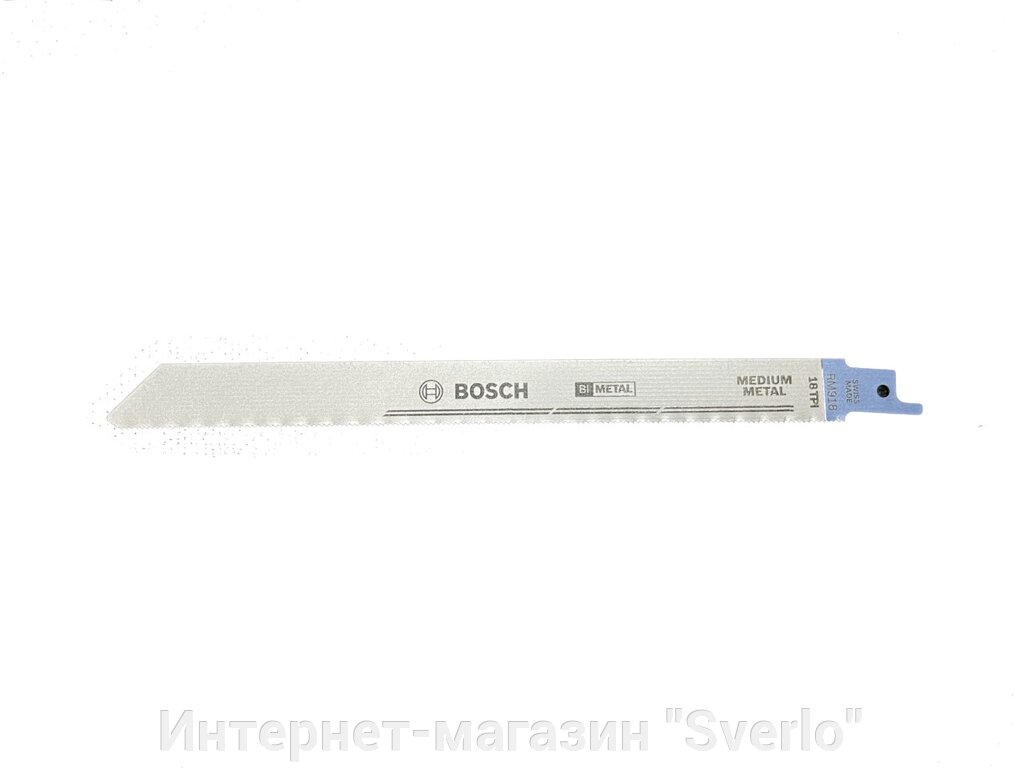 Полотна шабельної пили за металом BOSCH RM918 BI Metal від компанії Интернет-магазин "Sverlo" - фото 1