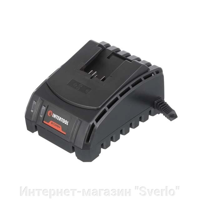 Пристрій зарядний для акумуляторів Li-ion 20 В струм заряду 2.0 А INTERTOOL WT-0344 від компанії Интернет-магазин "Sverlo" - фото 1