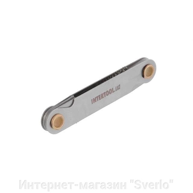 Резьбомір метричний 12од (0,5-3,0) INTERTOOL SD-8400 від компанії Интернет-магазин "Sverlo" - фото 1