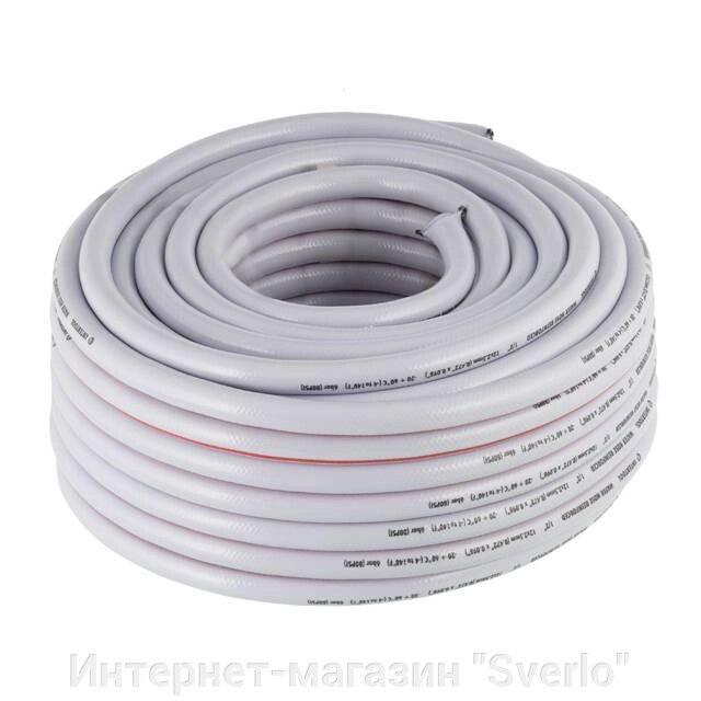 Шланг для поливання 5-шаровий 1/2", 30 м, армований PVC INTERTOOL GE-4133 від компанії Интернет-магазин "Sverlo" - фото 1