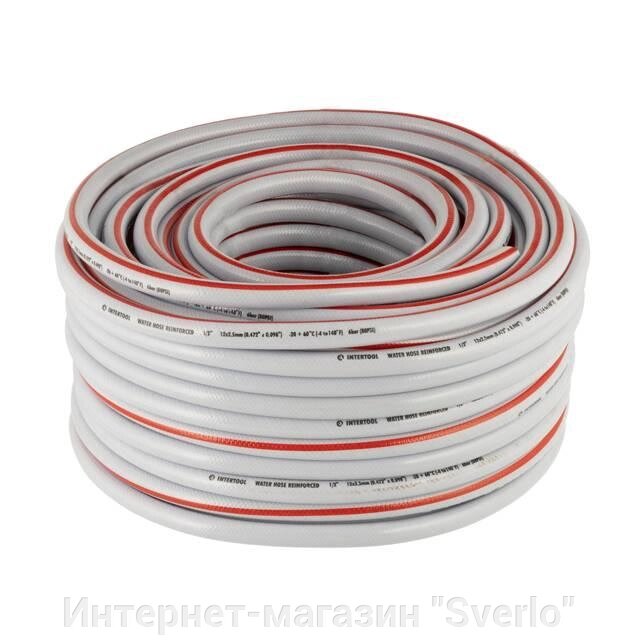 Шланг для поливання 5-шаровий 1/2", 50 м, армований PVC INTERTOOL GE-4135 від компанії Интернет-магазин "Sverlo" - фото 1