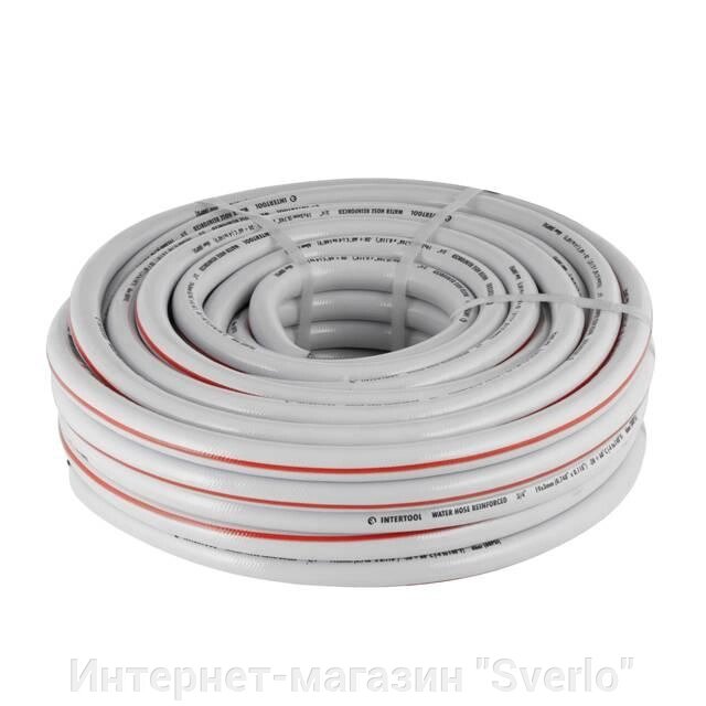 Шланг для поливання 5-шаровий 3/4", 30 м, армований PVC INTERTOOL GE-4143 від компанії Интернет-магазин "Sverlo" - фото 1