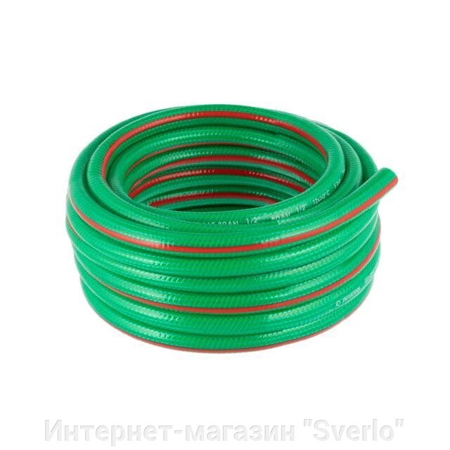 Шланг для води 4-шаровий 1/2", 10 м, армований, PVC INTERTOOL GE-4101 від компанії Интернет-магазин "Sverlo" - фото 1