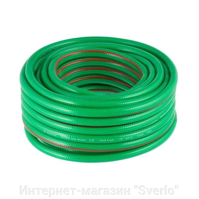 Шланг для води 4-шаровий 1/2", 20 м, армований, PVC INTERTOOL GE-4103 від компанії Интернет-магазин "Sverlo" - фото 1