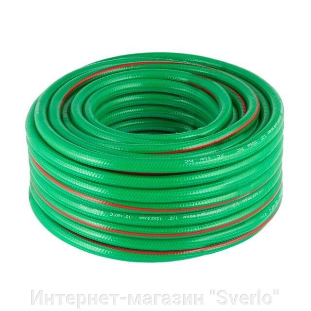 Шланг для води 4-шаровий 1/2", 30 м, армований, PVC INTERTOOL GE-4105 від компанії Интернет-магазин "Sverlo" - фото 1