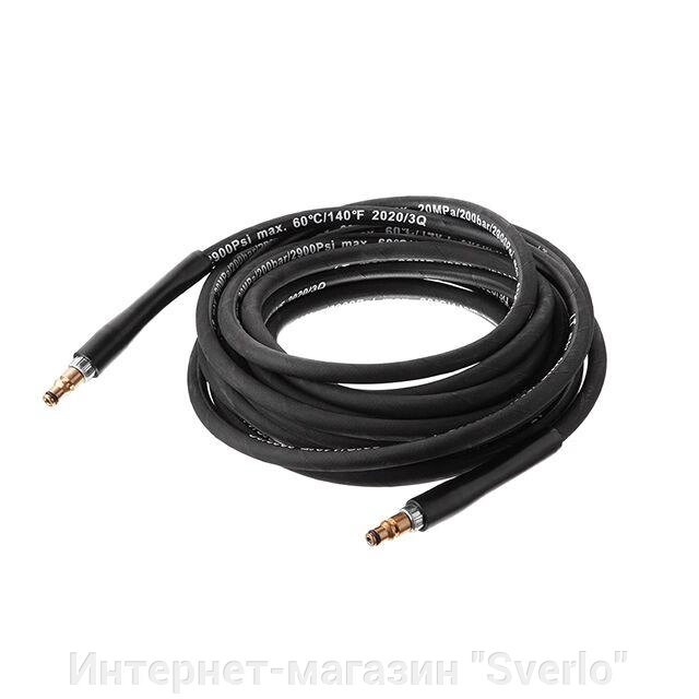 Шланг високого тиску 10 м, до мийок DT-1502/DT-1503/1504/1508/1515/1517/WT-1509, макс. 200бар INTERTOOL від компанії Интернет-магазин "Sverlo" - фото 1