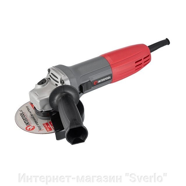 Шліфмашина кутова 860 Вт, коло 125 мм INTERTOOL DT-0267 від компанії Интернет-магазин "Sverlo" - фото 1