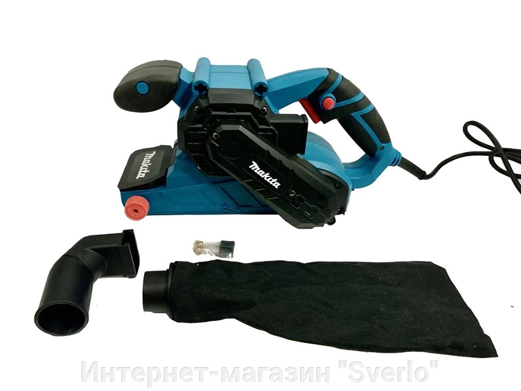 Шліфмашина стрічкова Makita 9910 Румунія 850W гарантія 1 рік від компанії Интернет-магазин "Sverlo" - фото 1