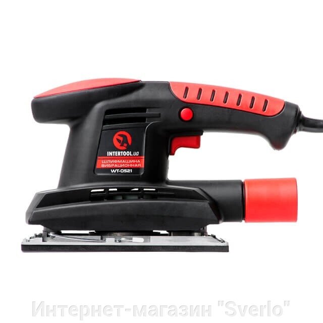 Шліфмашина вібраційна, 200 Вт, 11000 хід/хв, платформа 187*90 мм INTERTOOL WT-0521 від компанії Интернет-магазин "Sverlo" - фото 1