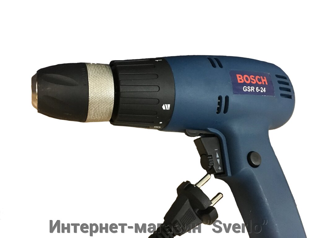 Шурупокрут мережевий Bosch GSR 6-24 гарантія. Румунська збірка від компанії Интернет-магазин "Sverlo" - фото 1