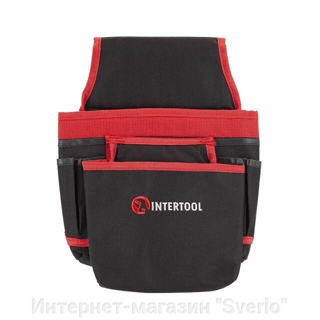 Сумка поясна слюсарно-будівельна INTERTOOL SP-1036 від компанії Интернет-магазин "Sverlo" - фото 1