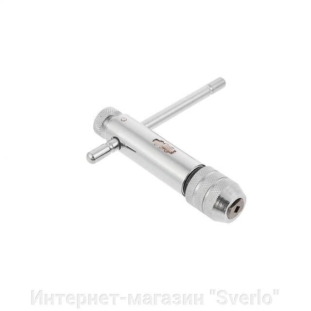 Тримач для мітчиків M3-M12, реверсивний INTERTOOL SD-8408 від компанії Интернет-магазин "Sverlo" - фото 1