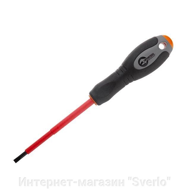 Викрутка ізольована шліцьова INTERTOOL VT-3205 від компанії Интернет-магазин "Sverlo" - фото 1