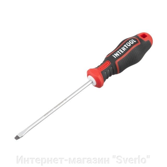 Викрутка шліцьова SL4.0*100 мм, S2, STORM INTERTOOL VT-3403 від компанії Интернет-магазин "Sverlo" - фото 1